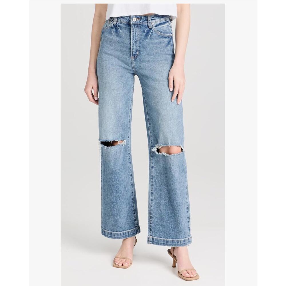 $118 ABrand 94 High and Wide Jeans - 25 Waist 29 inseam